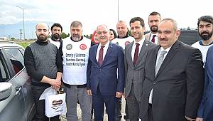 Osmaniye'de 80 bin paket yer fıstığı dağıtıldı