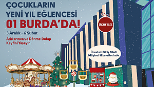 01 Burda AVM’den yeni yıl etkinlikleri