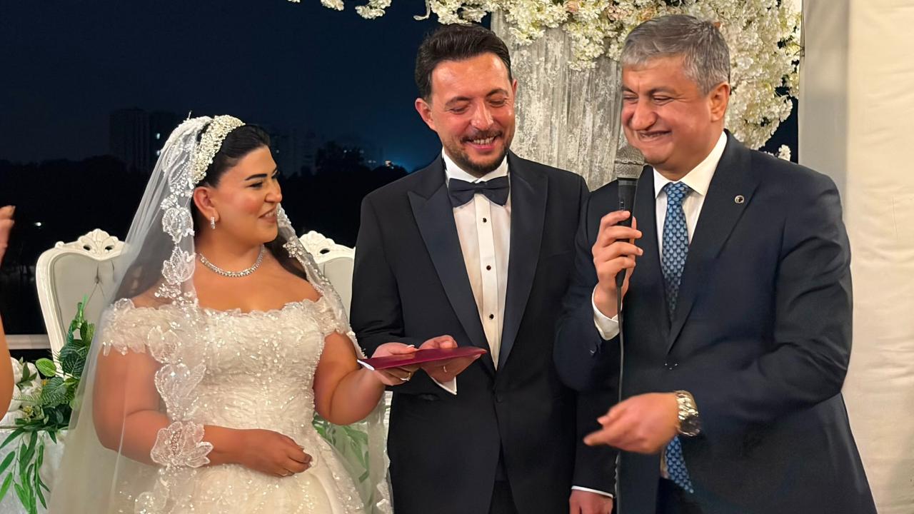 İbrahim Erikan ile Ceren Begeç dünya evine girdi