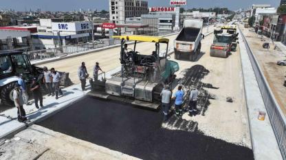 Girne Bulvarı’ndaki köprülü kavşakta sona gelindi